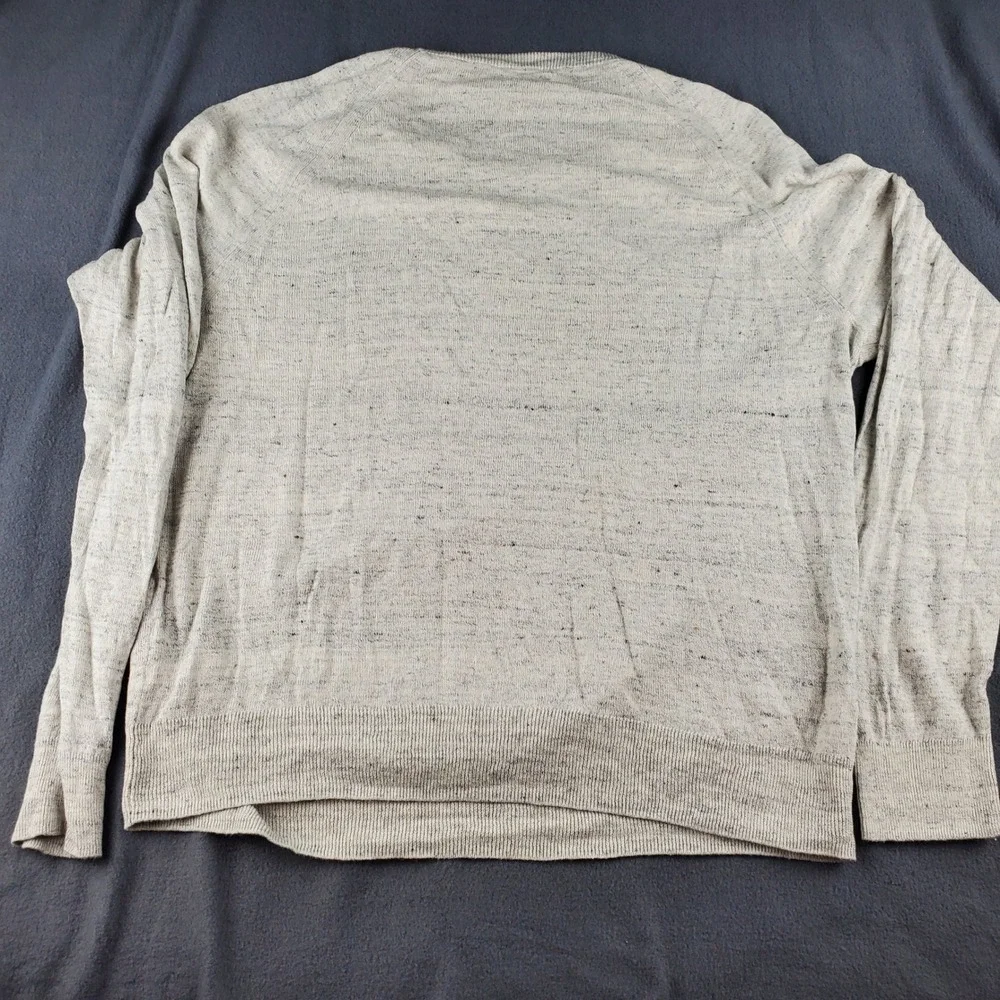 J.Crew Speckled Crewneck Sweater Soft‎ Knit Pullover Casual Top Large